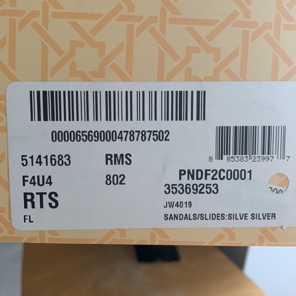 Jewel Badgley Mischka Silver Charisma Sandals - Picture 7 of 7